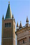 Tour de la cloche de la Duomo, Parma, Emilia Romagna, Italie, Europe