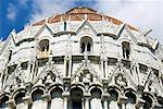 Das Baptisterium, Piazza dei Miracoli, UNESCO World Heritage Site, Pisa, Toskana, Italien, Europa