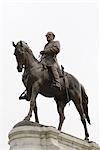 Lee statue, Monument Avenue, Richmond, Virginia, United States of America, North America