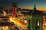 Holiday lights, Country Club Plaza, Kansas City, Missouri, United States of America, North America