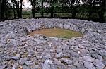 Clava Cairns, groupe de tombes néolithiques près d'Inverness, la région des Highlands, Ecosse, Royaume-Uni, Europe