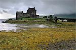 Eilean Donan Castle, Dornie, Highland region, Scotland, United Kingdom, Europe