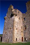 Scalloway Castle built by forced labour by Earl Patrick in 1600, Scalloway, Shetland Islands, Scotland, United Kingdom, Europe