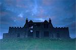 A house reputed to be haunted, by local tradition, Yell, Shetland Islands, Scotland, United Kingdom, Europe
