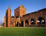 Sweetheart Abbey, Zisterzienser-Abtei aus dem 13. und 14. Jahrhunderte, neue Abtei, Dumfries und Galloway, Schottland, Vereinigtes Königreich, Europa