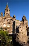 George Square et chambres de ville datant de 1888, Glasgow, Écosse, Royaume-Uni, Europe