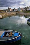 Bateau, port, Morayshire, Écosse, Royaume-Uni, Europe