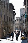 San Gimignano, Toscane, Italie, Europe