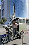 Moto taxi, Beijing, Chine, Asie