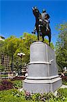 President Washington statue, Union Square, Midtown Manhattan, New York City, New York, United States of America, North America