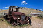 Old truck, Bannack State Park Ghost Town, Dillon, Montana, United States of America, North America