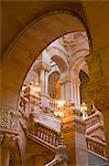 Million Dollar Staircase, State Capitol Building, Albany, New York State, United States of America, North America