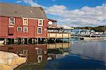 Old Boathouse in Rocky Neck, Gloucester, Cape Ann, Greater Boston Area, Massachusetts, New England, United States of America, North America