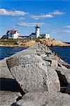 Eastern Point Lighthouse, Gloucester, Cape Ann, Greater Boston Area, Massachusetts, New England, United States of America, North America