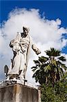 Statue of A. Schoelcher, Former Courthouse, Fort-de-France, Martinique, French Antilles, West Indies, Caribbean, Central America