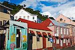 Tyrrel Street, de Saint-Georges, Grenade, îles sous-le-vent, Lesser Antilles, Antilles, Caraïbes, Amérique centrale