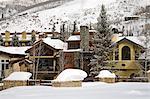 Unterkunft, Vail Ski Resort, Rocky Mountains, Colorado, Vereinigte Staaten von Amerika, Nordamerika