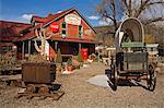 Antique store in El Jebel, Aspen region, Rocky Mountains, Colorado, United States of America, North America