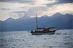 Tourist sightseeing boat, Antalya, Anatolia, Turkey, Asia Minor, Eurasia