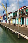 Heritage Quay shopping district in St. John's, Antigua, Leeward Islands, West Indies, Caribbean, Central America