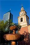 Iglesia de San Francisco und Museo Colonial in zentralen Santiago, Santiago, Chile, Südamerika