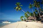 Alona Beach on the island of Panglao off the coast of Bohol, in the Philippines, Southeast Asia, Asia