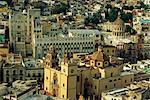 La région de Basilicate (1693) et l'Université (en plus), Guanajuato, capitale de l'état de Guanajuato, centre du Mexique, l'Amérique centrale