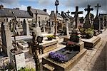 Saint Ronan église, Locronan, Finistere, Bretagne, France