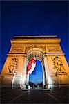 Arc de Triomphe, Paris, France