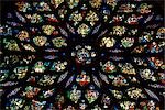 Stained Glass in Sainte-Chapelle, Paris, France