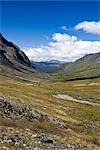 Parc Territorial de Tombstone vallée des monts Ogilvie, Tombstone, Yukon, Canada