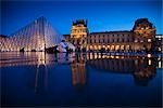 Der Louvre, Paris, Ile-de-France, Frankreich