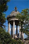 Tempel von Sybil, Parc des Buttes Chaumont, Paris, Ile-de-France, Frankreich