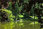 Parc des Buttes-Chaumont, Paris, Ile-de-France, Frankreich