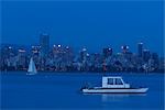 Vancouver View From Jericho Beach, British Columbia, Canada