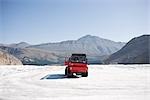 Snowmobile Tour on Glacier, Columbia Icefield, Alberta, Canada