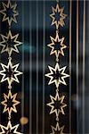 Golden star garlands