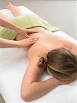 Back massage - kneading massage