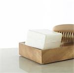 Nailbrush and soap bar