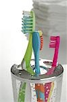 coloured toothbrushes