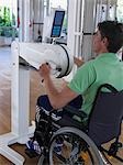 personnes handicapées formation des muscles du bras