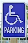 Fauteuil roulant accessible Parking