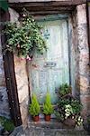 Door, St Ives, Cornwall, England, United Kingdom