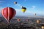 ANNÉES 1980 BALLOON FIESTA ALBUQUERQUE, NM