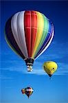 HOT AIR BALLOONS IN SKY