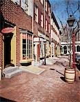 1970s 1980s HEAD HOUSE SQUARE SOCIETY HILL PHILADELPHIA PA