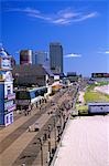 HÔTELS LE LONG DE LA PROMENADE ET LES CASINOS D'ATLANTIC CITY, NEW JERSEY