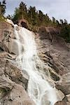 Shannon Falls, Parc Provincial des chutes Shannon, Squamish, Colombie-Britannique, Canada
