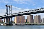 Manhattan Bridge, New York City, New York, USA