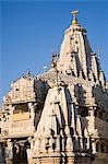 Carvings on a temple, Jagdish Temple, City Palace, Udaipur, Rajasthan, India